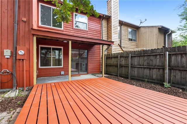 4321 Moosewood Ct, Virginia Beach, VA 23462 - view of wooden deck