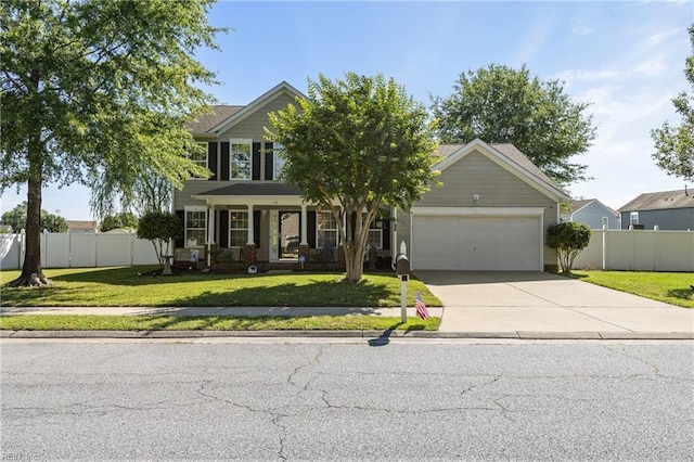 115 Rochdale Ln, Suffolk, VA 23434 - view of front facade featuring a garage and concrete driveway