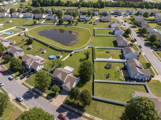 115 Rochdale Ln, Suffolk, VA 23434 - aerial perspective of suburban area with a large body of water