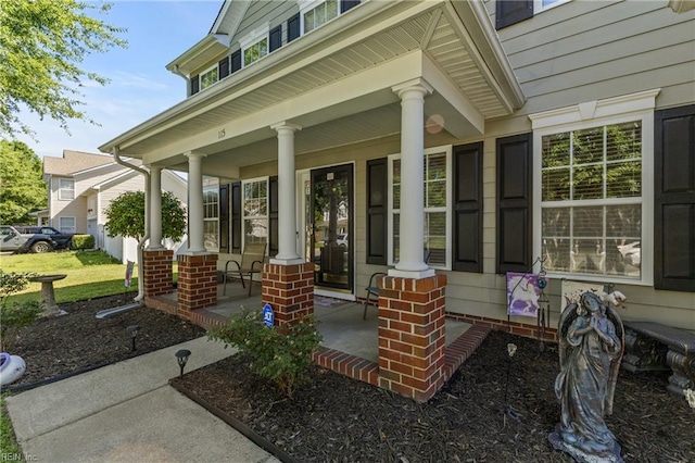 115 Rochdale Ln, Suffolk, VA 23434 - view of covered porch
