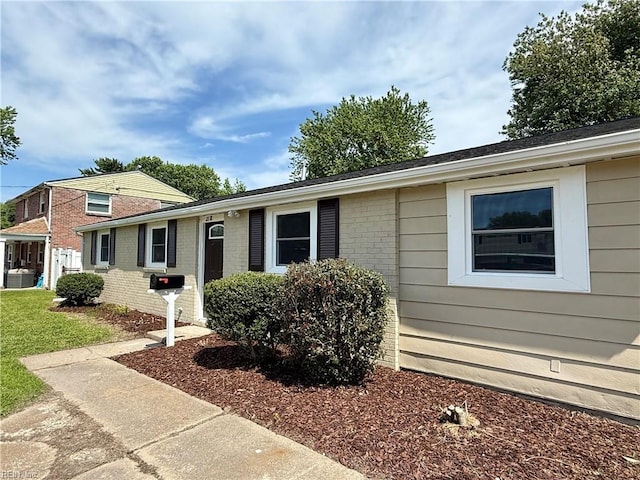 2218 Andrews Blvd, Hampton, VA 23663 - view of front of house featuring brick siding