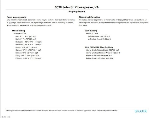 5036 John St, Chesapeake, VA 23321 - view of miscellaneous document