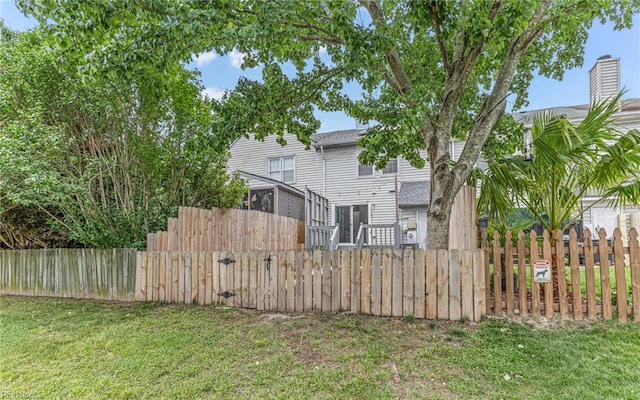 306 San Roman Dr, Chesapeake, VA 23322 - view of back of property