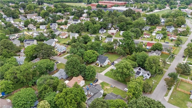 6412 Dove St, Norfolk, VA 23513 - aerial overview of property's location featuring nearby suburban area