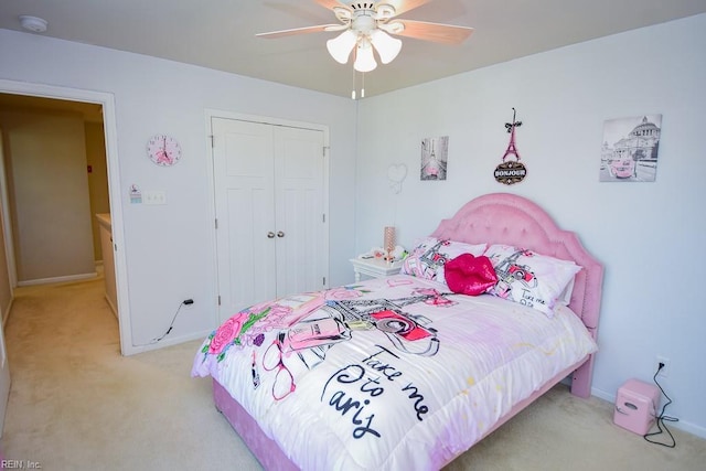 205 Markham St, Suffolk, VA 23435 - bedroom featuring carpet floors, a closet, and baseboards