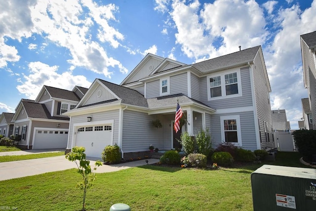 205 Markham St, Suffolk, VA 23435 - view of front of home with a front lawn, concrete driveway, and board and batten siding