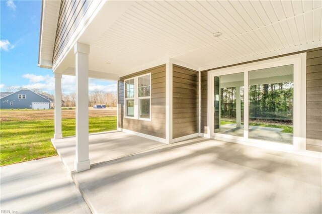 143 Highland Pony Dr, Hertford, NC 27944 - view of patio / terrace