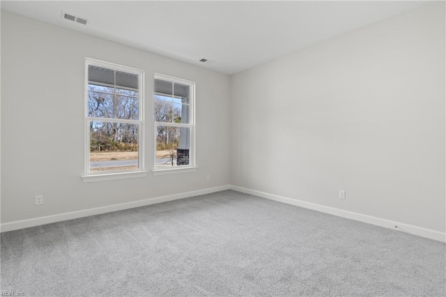 143 Highland Pony Dr, Hertford, NC 27944 - spare room featuring baseboards and carpet flooring