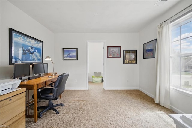1200 Althea Ct, Chesapeake, VA 23322 - carpeted home office with baseboards