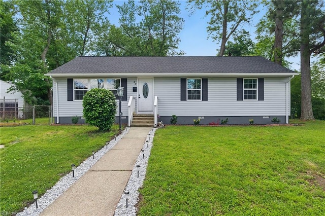 23 Stonewall Ter, Hampton, VA 23666 - view of front facade featuring crawl space