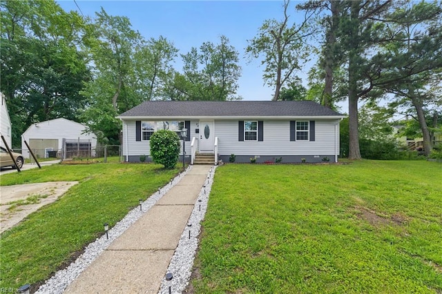 23 Stonewall Ter, Hampton, VA 23666 - view of front facade with crawl space