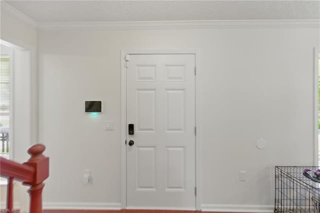4141 Sunkist Rd, Chesapeake, VA 23321 - entrance foyer with ornamental molding and baseboards