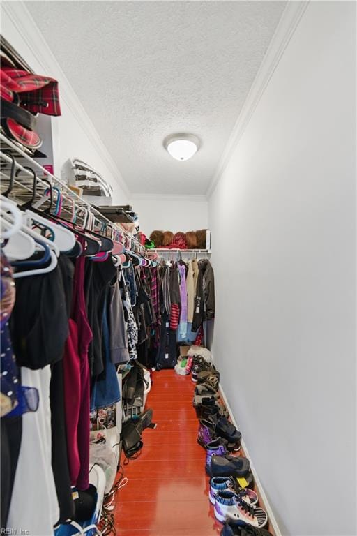 4141 Sunkist Rd, Chesapeake, VA 23321 - spacious closet featuring wood finished floors