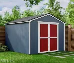 1664 Ashton Dr, Virginia Beach, VA 23464 - view of shed