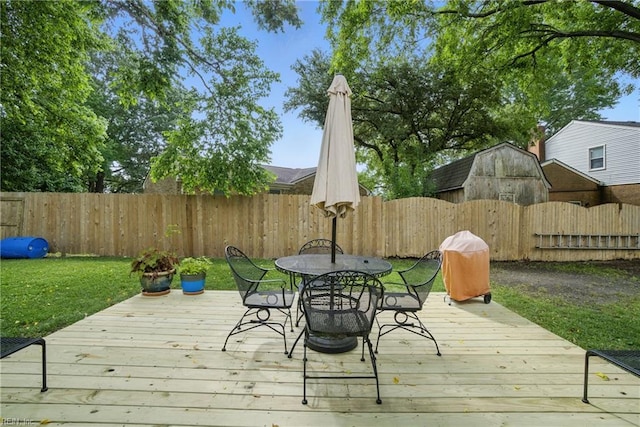 1664 Ashton Dr, Virginia Beach, VA 23464 - wooden terrace featuring outdoor dining space