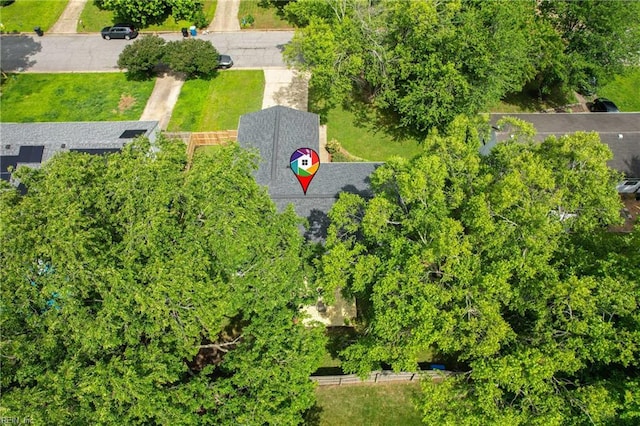 1664 Ashton Dr, Virginia Beach, VA 23464 - bird's eye view
