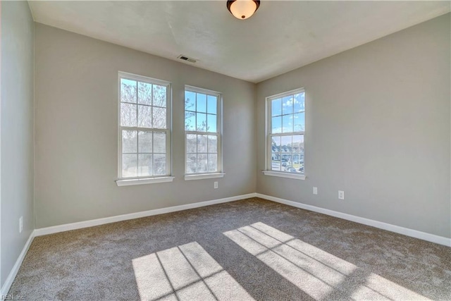 100 Langston Ct, Franklin, VA 23851 - carpeted empty room with baseboards
