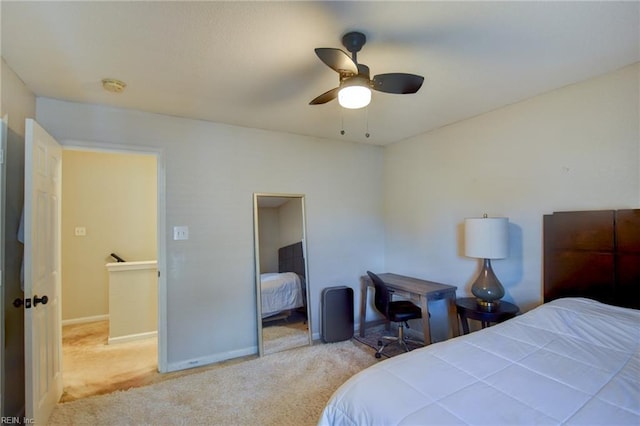 231 Sykes Ave Unit 231, Virginia Beach, VA 23454 - carpeted bedroom featuring baseboards and ceiling fan