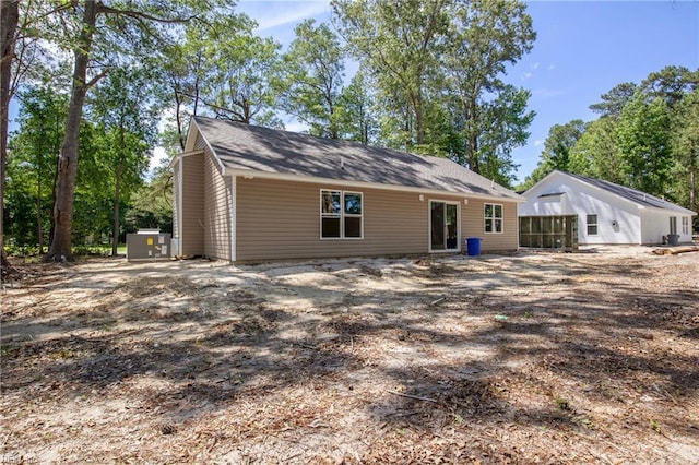 820 Briarwood Rd, Elizabeth City, NC 27909 - rear view of property featuring central AC unit