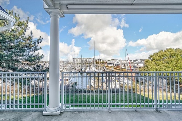 9489 Mooring Dr, Norfolk, VA 23518 - view of balcony