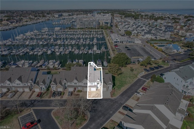 9489 Mooring Dr, Norfolk, VA 23518 - view of property location with a nearby body of water and a marina