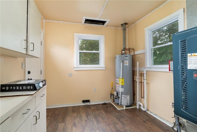 3302 Elliott Ave, Portsmouth, VA 23702 - utility room with water heater and heating unit