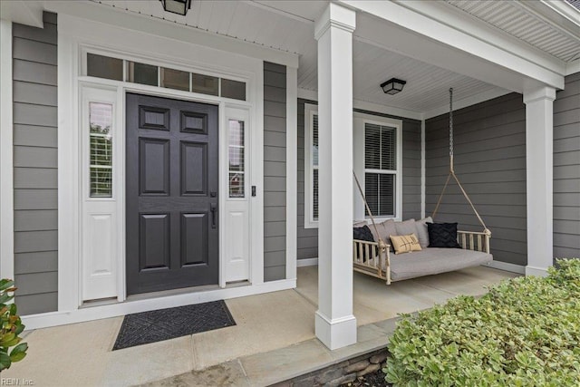 3012 George Starr Dr, Virginia Beach, VA 23456 - doorway to property featuring covered porch