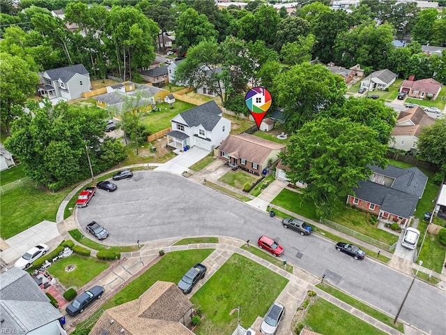 2405 Minnesota Ave, Norfolk, VA 23513 - aerial perspective of suburban area
