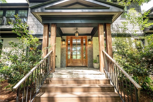 440 Goodspeed Rd, Virginia Beach, VA 23451 - view of exterior entry with covered porch