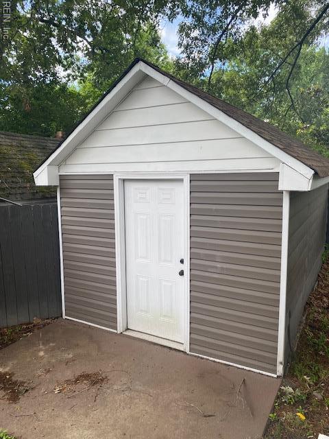 12 Brierdale Pl, Portsmouth, VA 23702 - view of shed