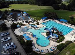 145 Beacon Run, Suffolk, VA 23435 - bird's eye view of a pool