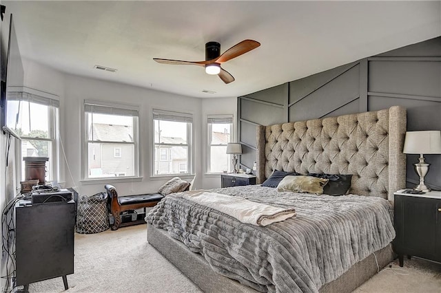 3145 Crestwood Ln, Virginia Beach, VA 23453 - carpeted bedroom with ceiling fan