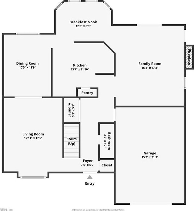 3145 Crestwood Ln, Virginia Beach, VA 23453 - property floor plan