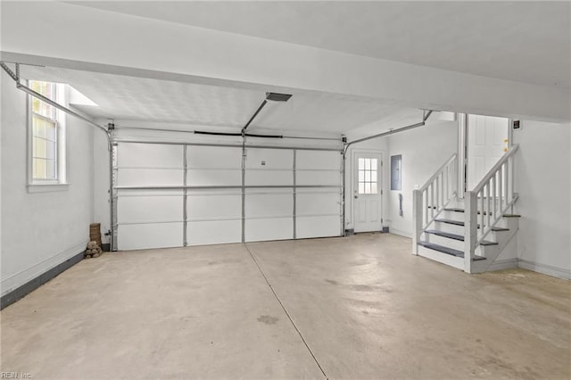 2288 Souverain Ln, Virginia Beach, VA 23454 - garage featuring electric panel and baseboards