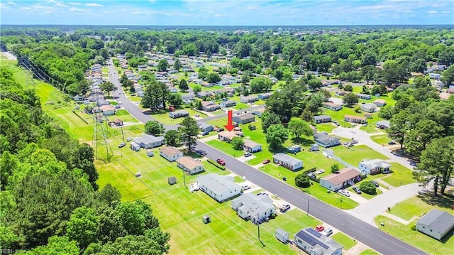 1204 Blythewood Ln, Suffolk, VA 23434 - aerial perspective of suburban area