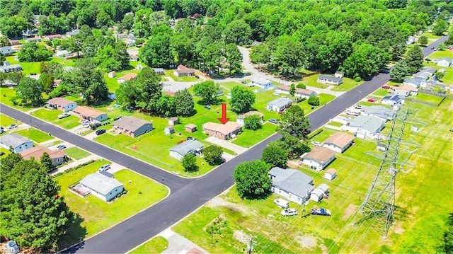1204 Blythewood Ln, Suffolk, VA 23434 - aerial view of residential area