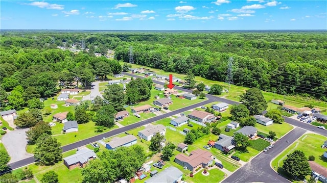 1204 Blythewood Ln, Suffolk, VA 23434 - aerial view of a forest