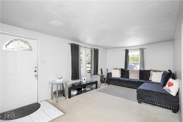 1204 Blythewood Ln, Suffolk, VA 23434 - carpeted living room with healthy amount of natural light