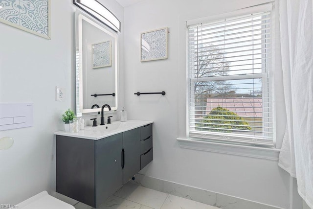 128 Wellons St, Suffolk, VA 23434 - bathroom with vanity and toilet