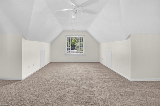 1300 Equinox Lndg, Chesapeake, VA 23322 - bonus room featuring carpet floors, lofted ceiling, baseboards, and a ceiling fan