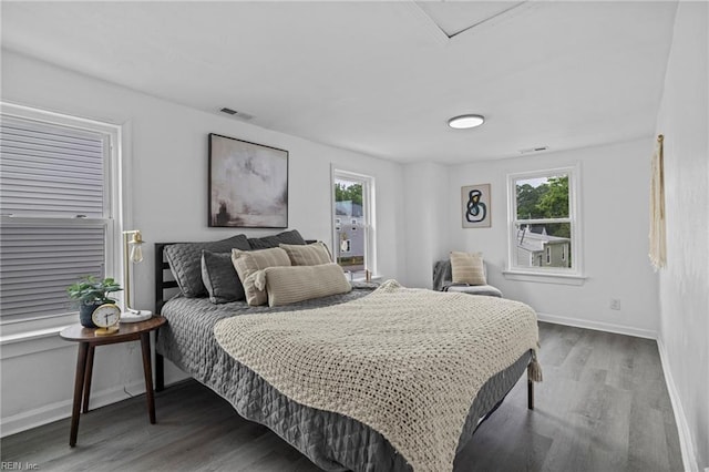 7430 Hughart St, Norfolk, VA 23505 - bedroom with wood finished floors and baseboards