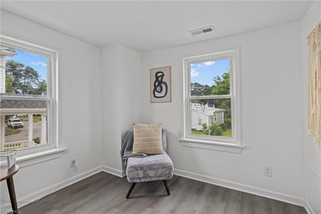 7430 Hughart St, Norfolk, VA 23505 - sitting room with wood finished floors and baseboards