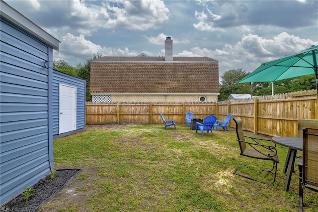 7430 Hughart St, Norfolk, VA 23505 - view of yard