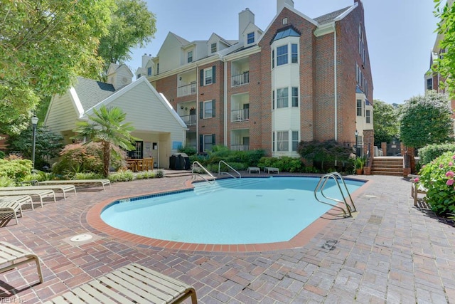 321 Duke St Unit 133, Norfolk, VA 23510 - community pool featuring a patio