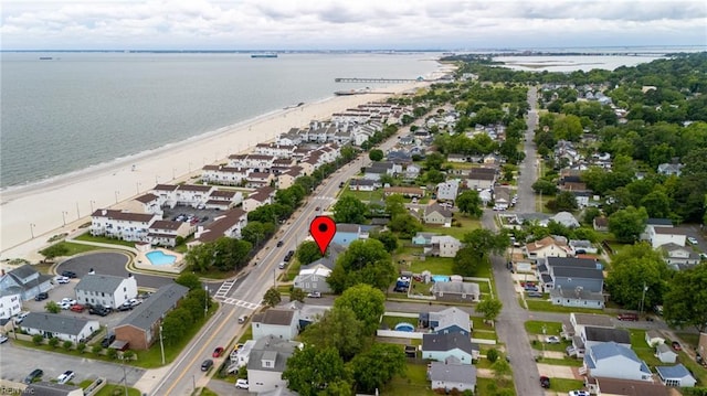 319 N First St, Hampton, VA 23664 - view of property location featuring expansive coastline and nearby suburban area