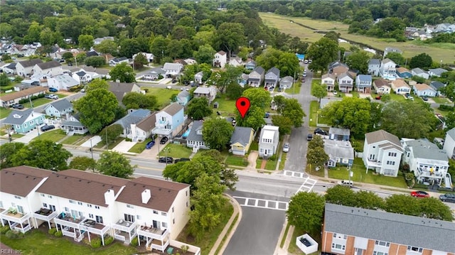 319 N First St, Hampton, VA 23664 - aerial view of residential area