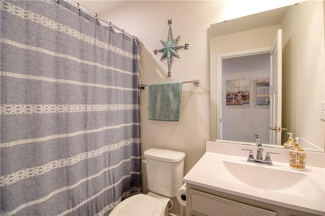 1621 Redwing Arch, Chesapeake, VA 23323 - bathroom featuring toilet, vanity, and a shower with curtain