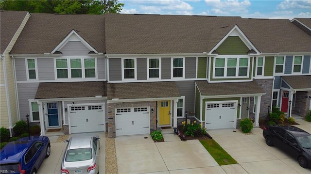 1621 Redwing Arch, Chesapeake, VA 23323 - view of property with driveway, a shingled roof, and a garage