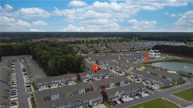 1621 Redwing Arch, Chesapeake, VA 23323 - aerial view of a nearby body of water