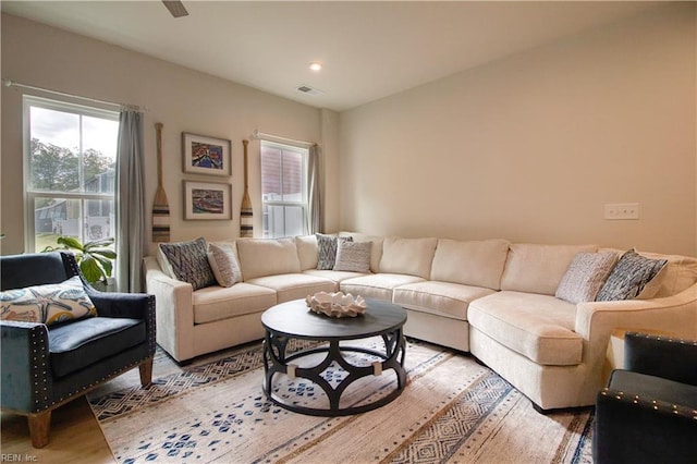 1621 Redwing Arch, Chesapeake, VA 23323 - living room with light wood-style floors and recessed lighting